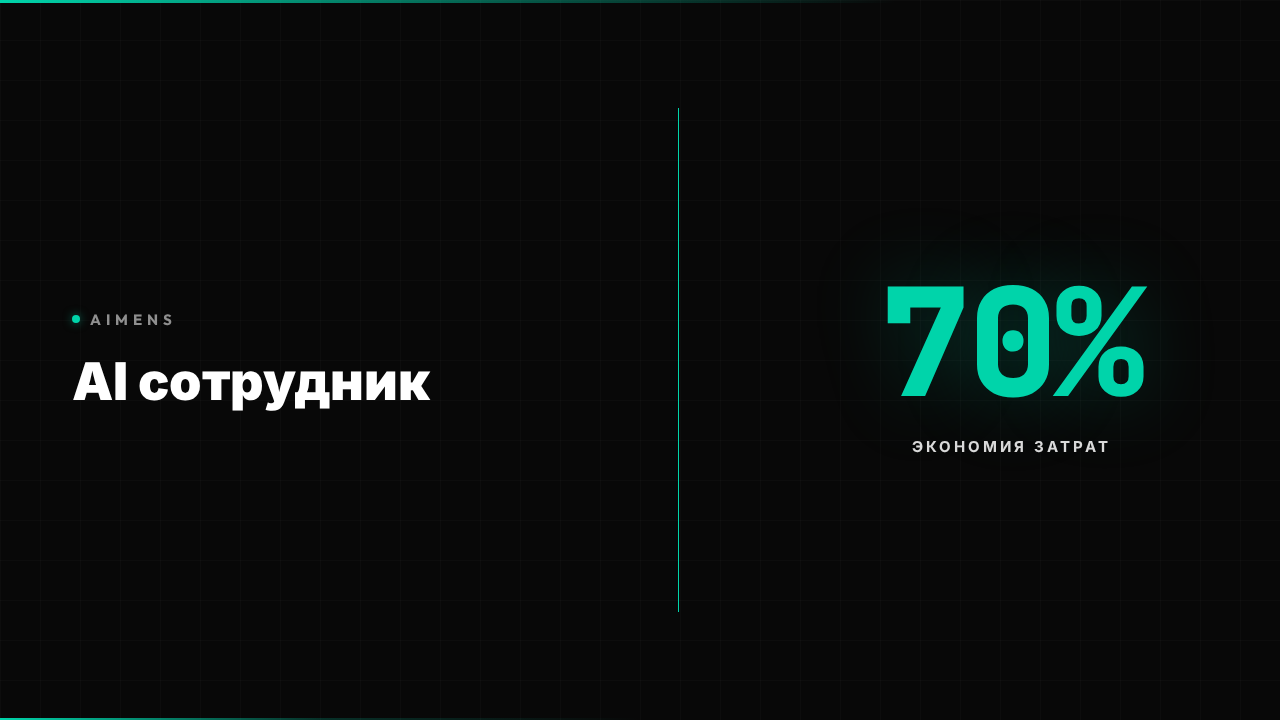 AI сотрудник автоматизирует бизнес-процессы