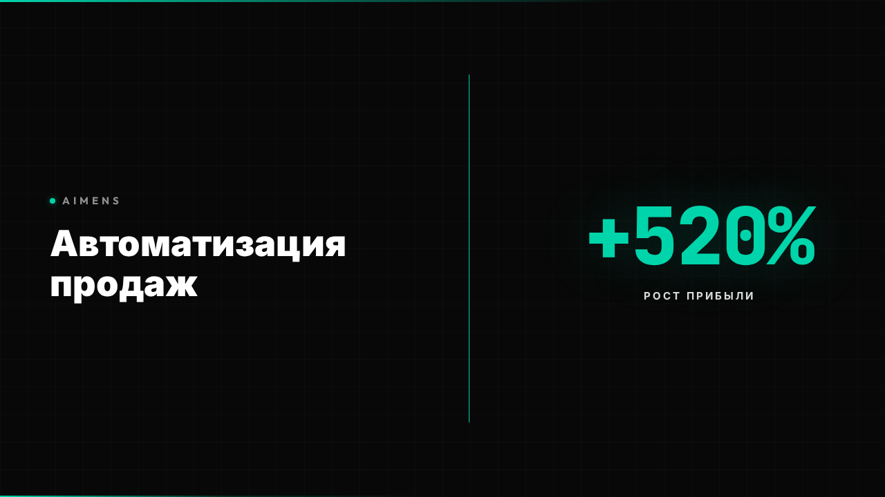 Автоматизация бизнеса продажи: ROI +520% в 2026
