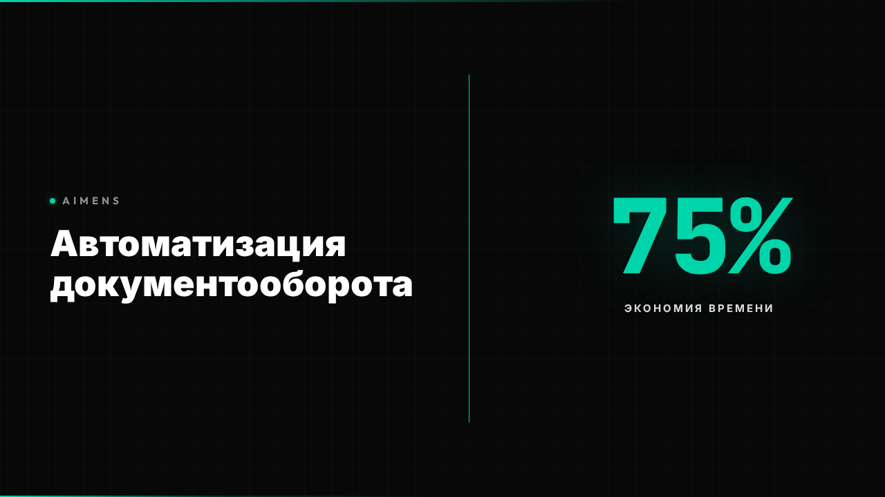 Автоматизация документооборота: ROI +380% в 2026