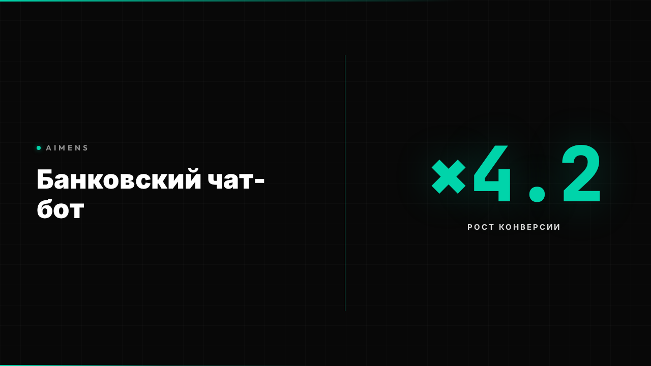 Схема архитектуры чат-бота для банка с интеграцией в банковские системы