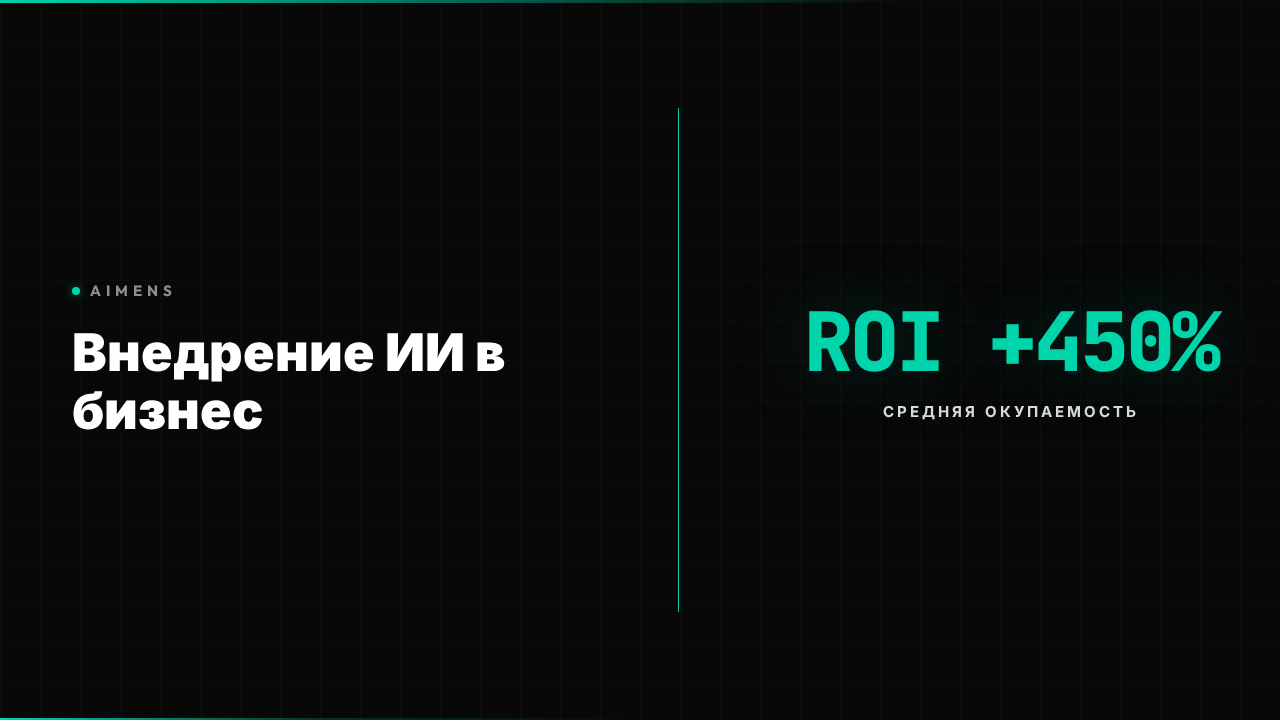 ИИ для бизнеса внедрить: пошаговый план и ROI 2026