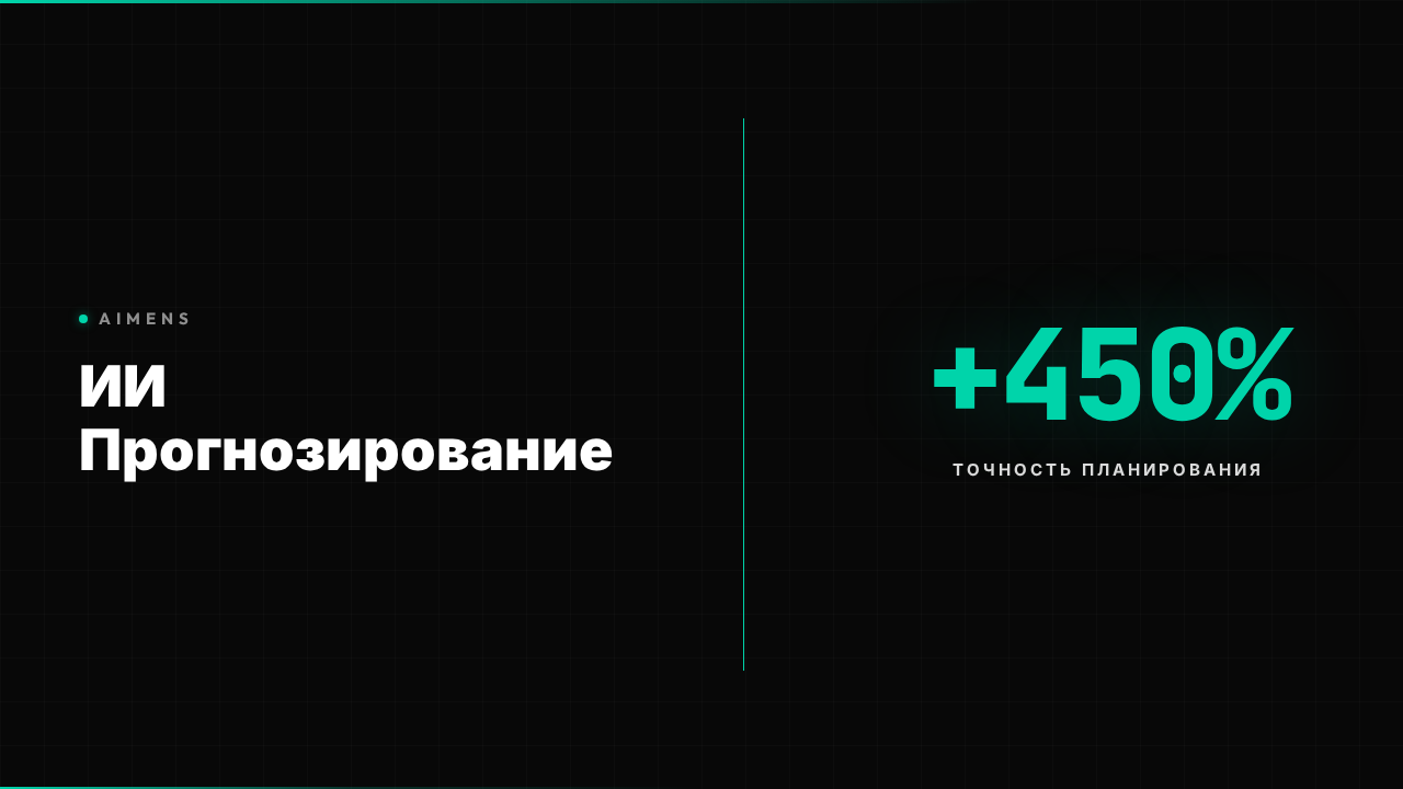 ИИ для прогнозирования: точность +450% в 2026